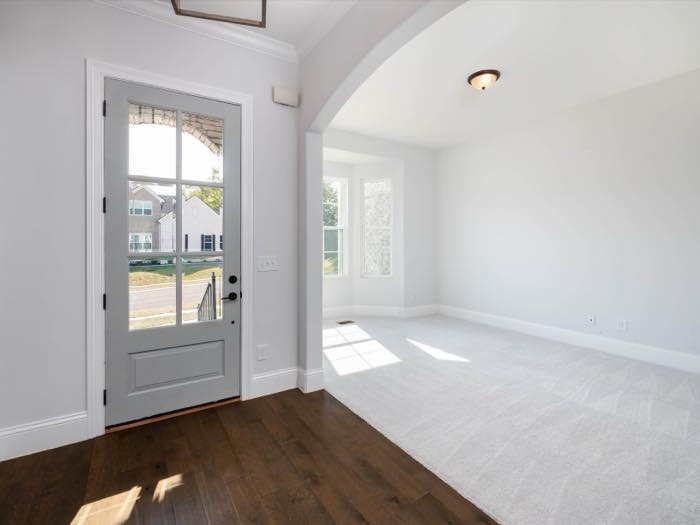 Front door and foyer