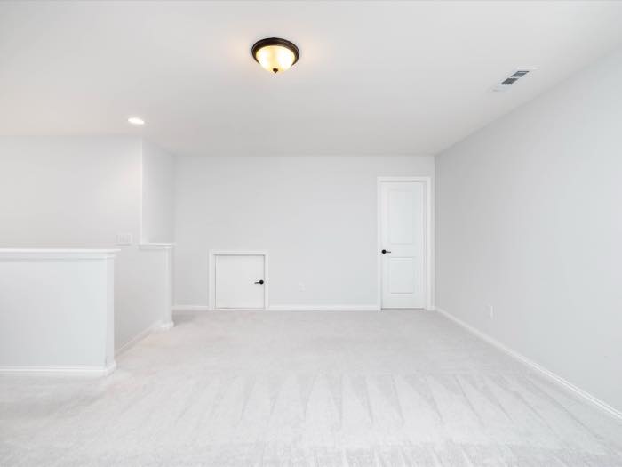 Bonus room opens to the upper hall